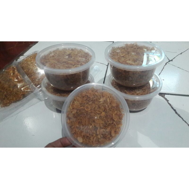

Bawang goreng asli murah ukuran cup 300ml