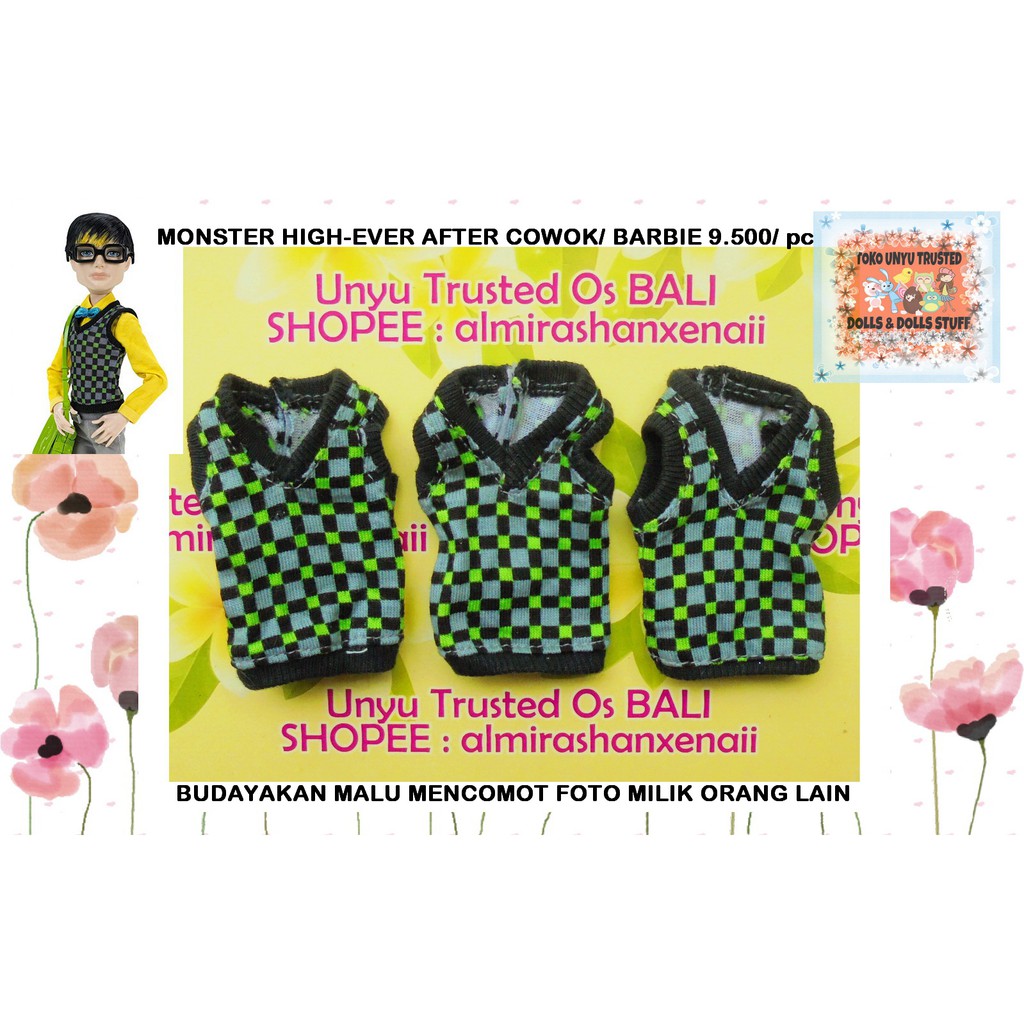 Boneka Monster High Mattel - Ever After High COWOK - Barbie (ORIGINAL - Jackson Jekyll) I01