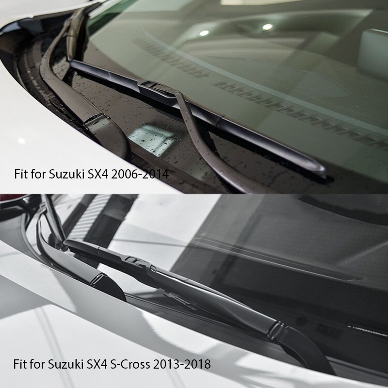 1 Set Karet Wiper Kaca Depan Mobil Untuk Suzuki SX4 MK1 SX4 MK1 S-Cross 2018 2017-2006