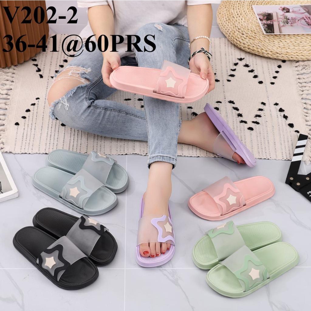 202 - 3 Sandal Jelly Selop Import Willona STAR