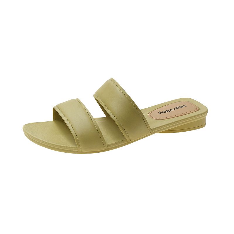 Soervimy Sandal strip dewasa/sandal jelly wanita/sandal karet anti slip/sandal kekinian korea/jelly shoes import/sepatu sandal slippers/sepatu sandal couple mom and kids