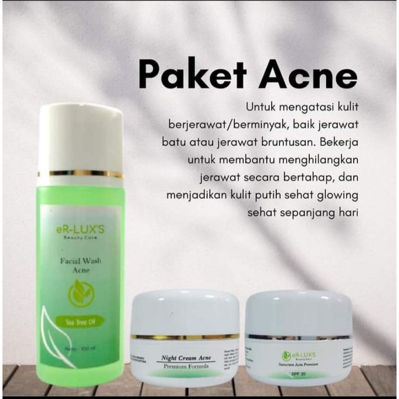 ER LUXS SKINCARE AMAN BPOM | ER-LUXS beauty care |  ER LUX'S | DRW