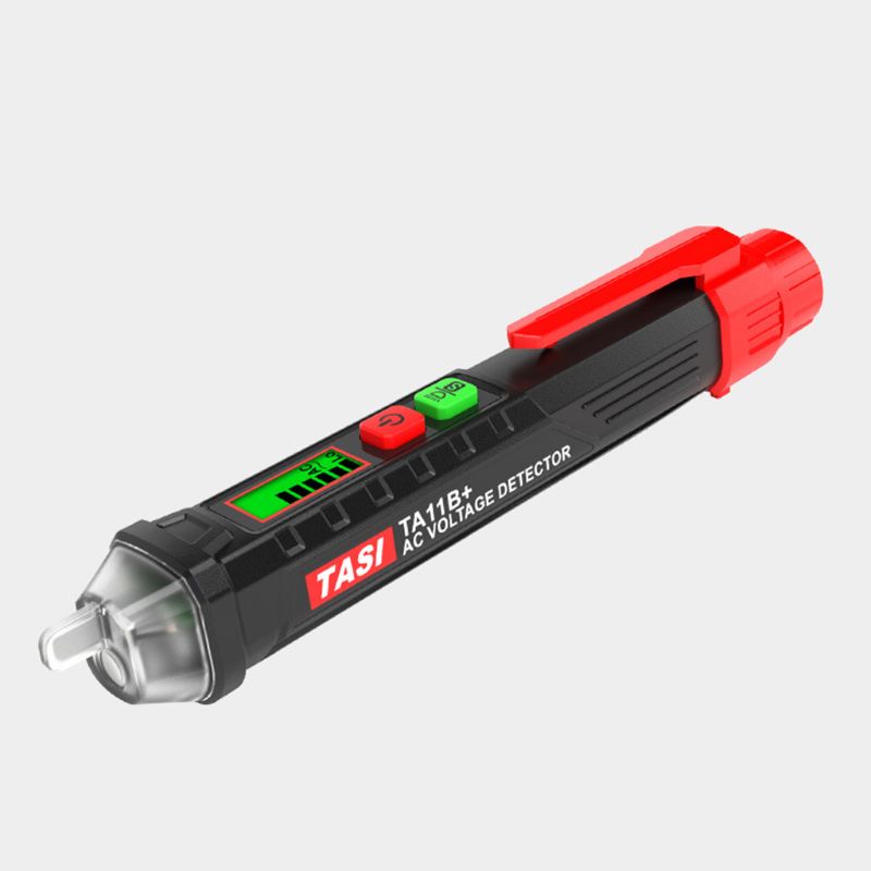 Mary Pen Detektor Tegangan Listrik AC 12-1000V Non Kontak Display LCD Digital Dengan Sensitivitas Adjustable