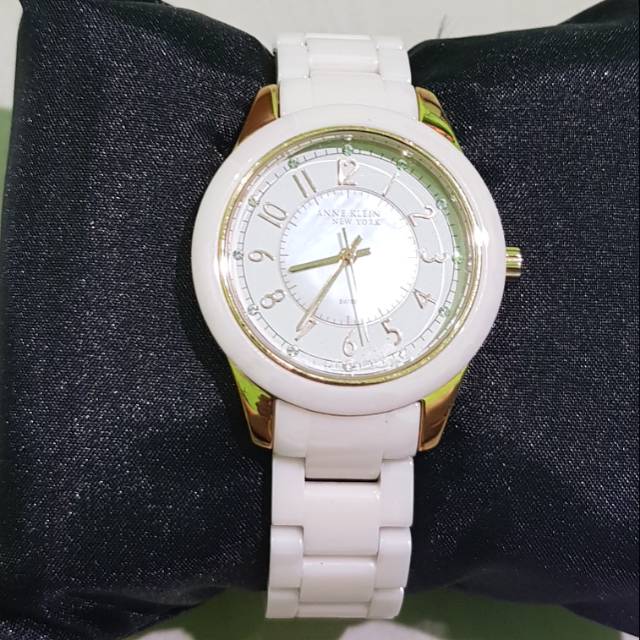 "Sale" Preloved jam tangan keramik anne klein original