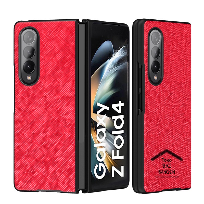 Case Samsung Galaxy Z Fold4 Fold 4 CROSS Pattern Cover Pouch Protector Casing ZFO4-003