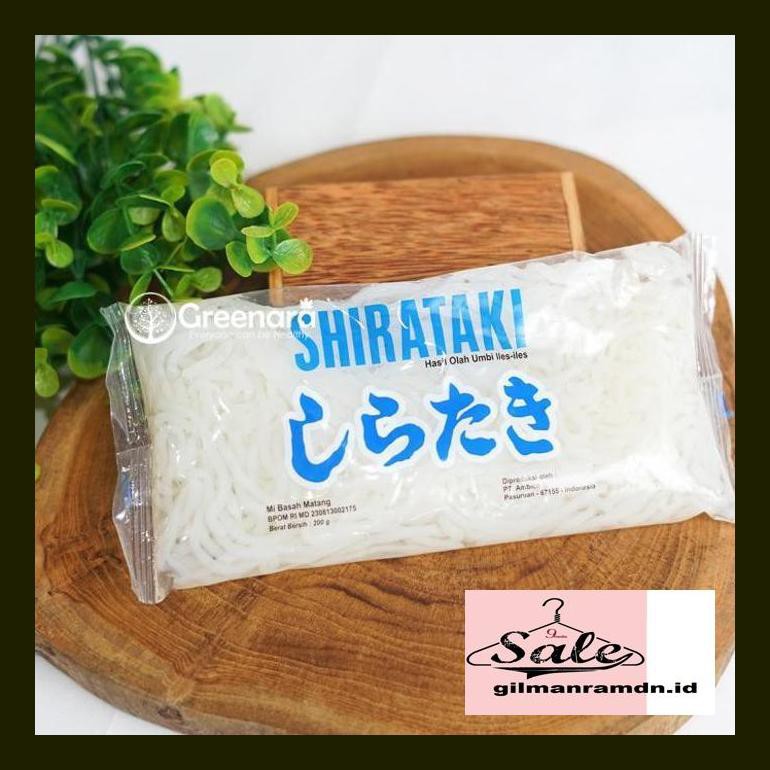 

S40Cgils Shirataki Mie Basah / Blue Wet Shirataki Noodle 200Gr Fls40Ggs