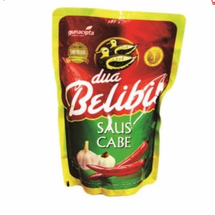 

makanan dua belibis saos sambal pouch 1kg