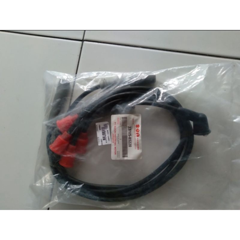 33705-85220 1 set 5 Kabel Busi + Cup Busi input output mobil Suzuki Carry 1.0 ST100 Carry Extra Karb