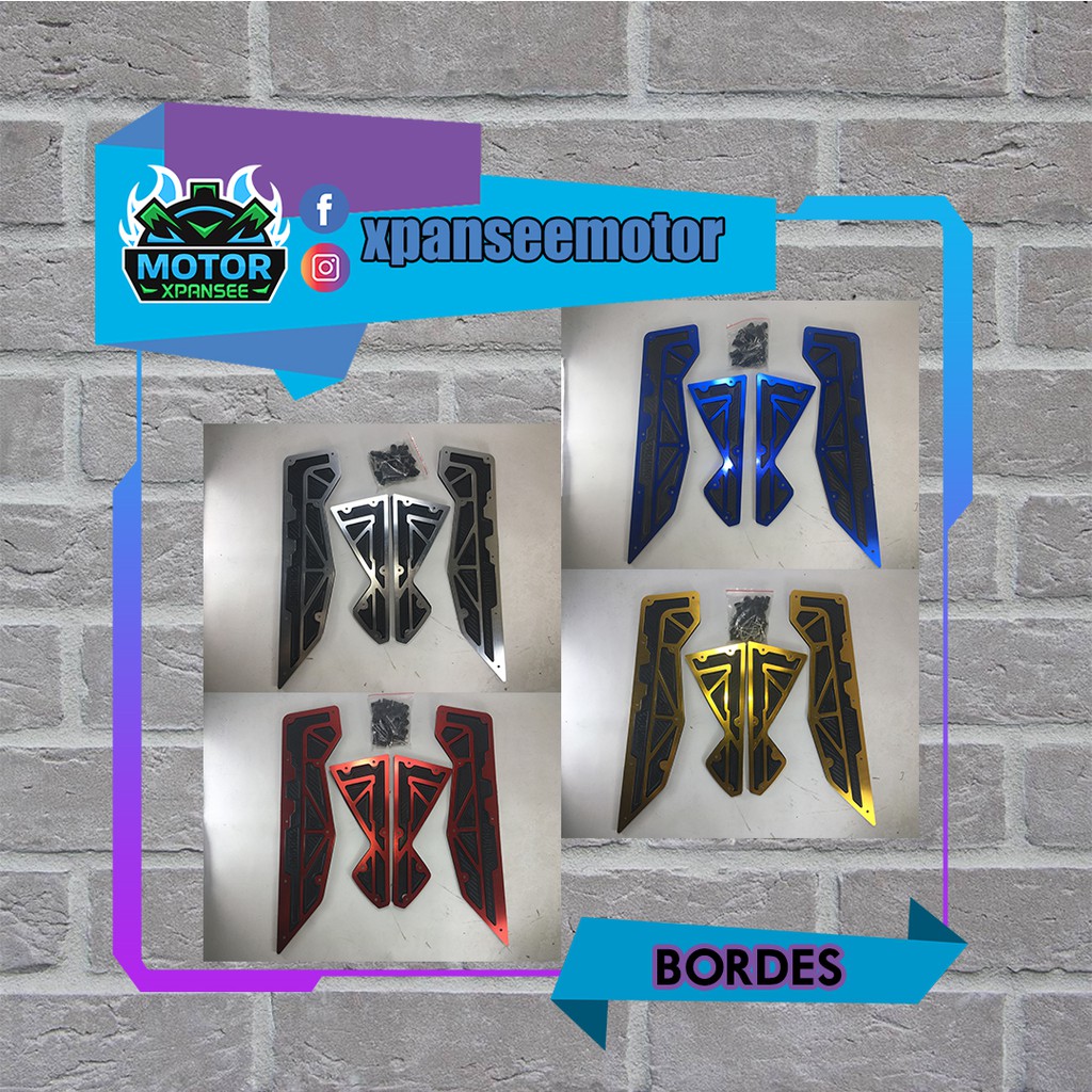 BORDES NMAX/KARPET NMAX/PIJAKAN KAKI NMAX 2018 YAMAHA NMAX