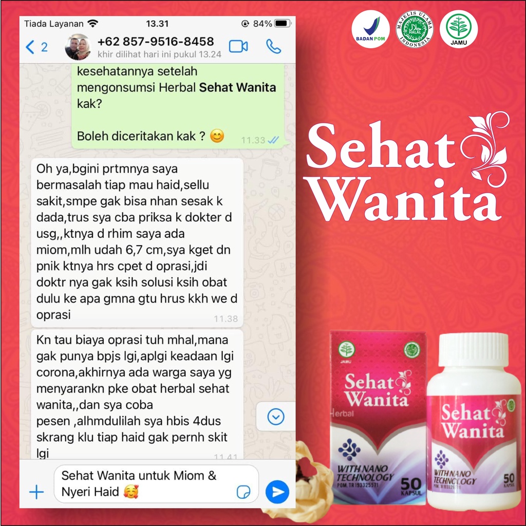 Obat Tuba Non Patent Saluran Tuba Falopi Tersumbat Sel Telur Kecil Suplemen Promil Sehat Wanita