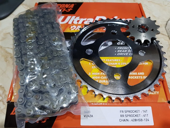gear gir set versa verza asli ori daytona