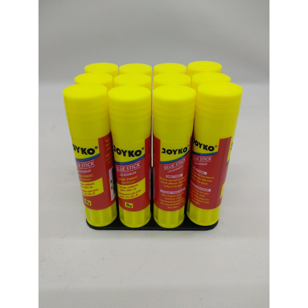 Lem Glue Stick Lem Kertas Joyko 8 Gram Shopee Indonesia