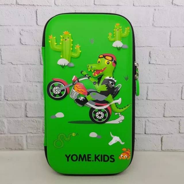 

Tempat Pensil Alat Tulis Smiggle EVA Hardcase Animal World Waterproof