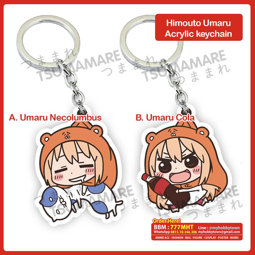 Gantungan Kunci Acrylic Anime Himouto Umaru-chan (satuan)