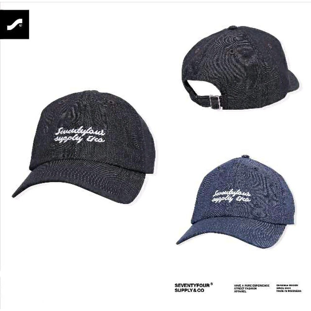 Topi baseball polo cap stretchback distro original seventy four not ripcurl greenlight threesecond