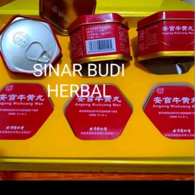 Angkung Niu Huang wan tong ren obat stroke