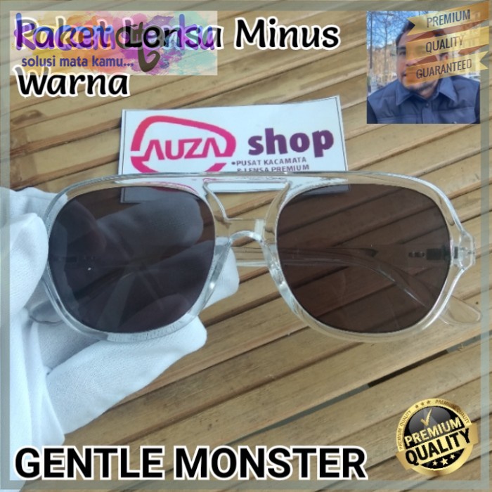 Kacamata Minus Warna Gentle Monster GM Flackbee Raffi Ahmad - Fullset