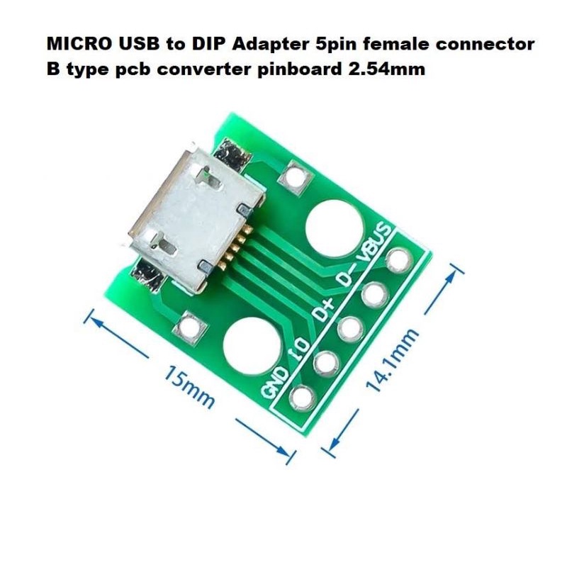 MICRO USB FEMALE