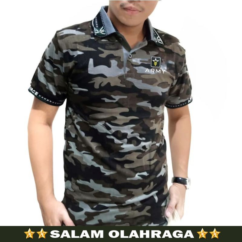 baju kaos polo kerah pria TURN BACK CRIME TBC POLICE Polisi