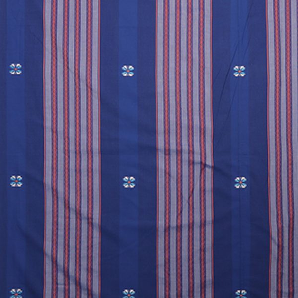 Sarung ATLAS Premium 770 Songket Biru Orange 01