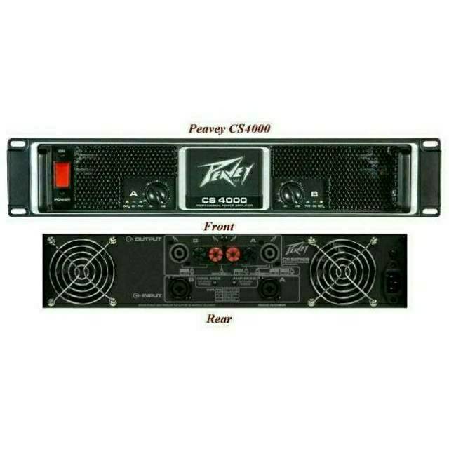 POWER AMPLIFIER PEAVEY CS 4000 CS4000