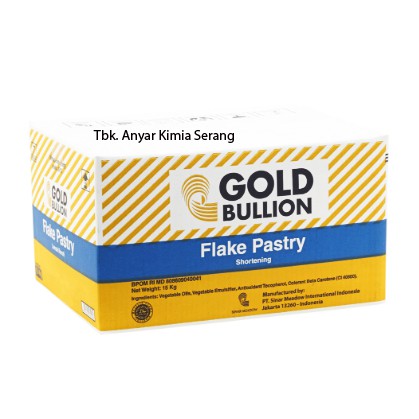 

Bahan Kue Bolen Mentega Gold Bullion Flake Pastry Kemasan Repack 500grm