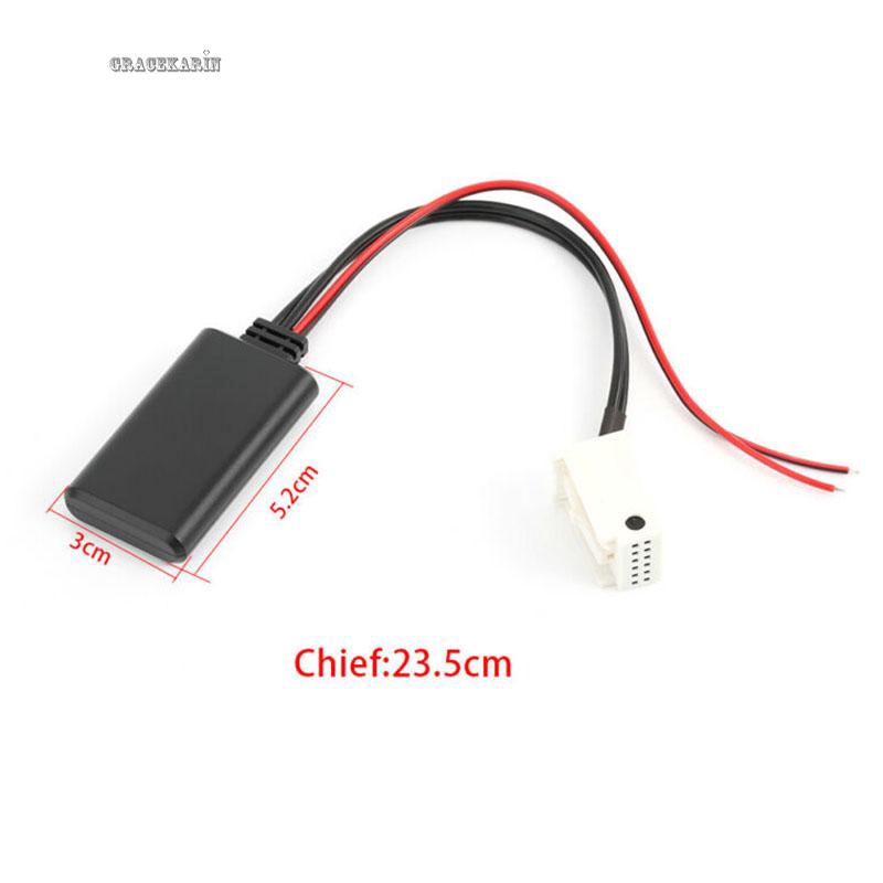 For Mercedes W221 S-Klasse Bluetooth Adapter Aux Audio Cable Connector 17.5cm