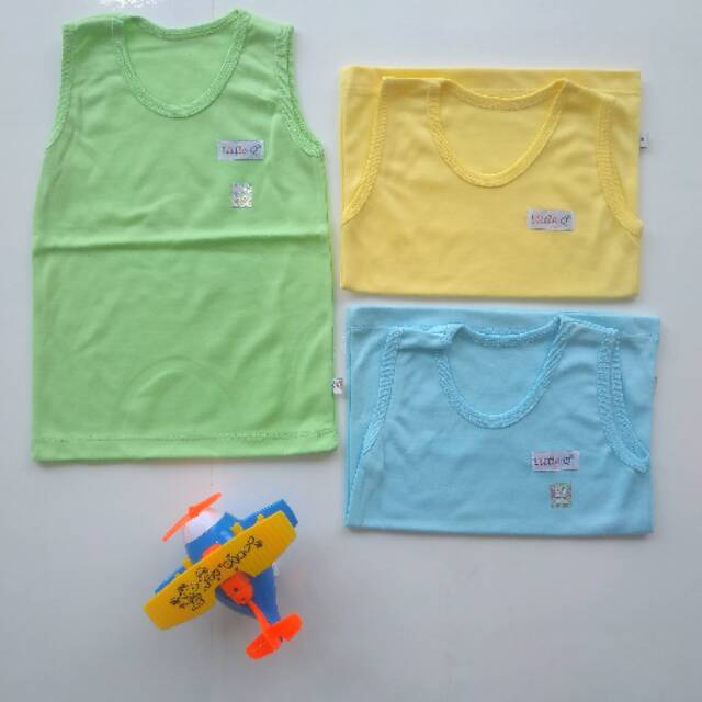 LITTLE Q Kaos bayi  kutung size S kaos bayi  adem kaos  