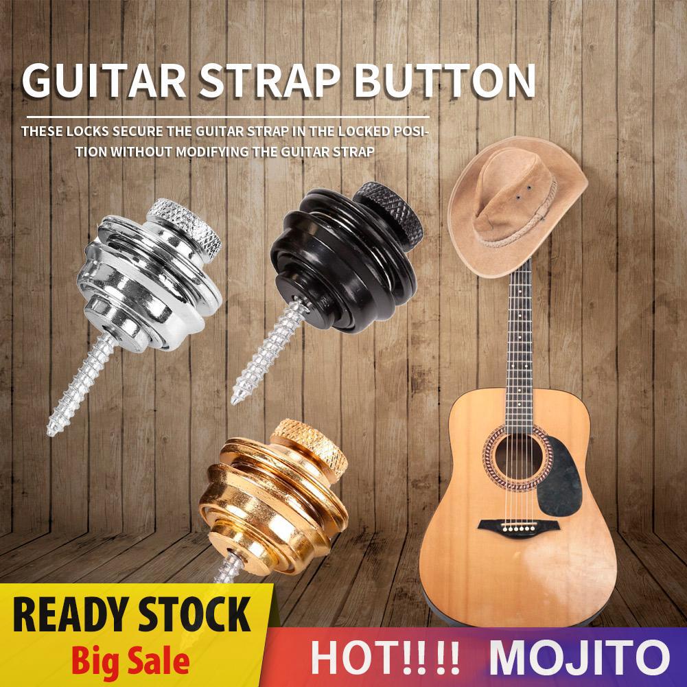 Strap Gitar Akustik / Elektrik / Bass Anti Slip Warna Silver