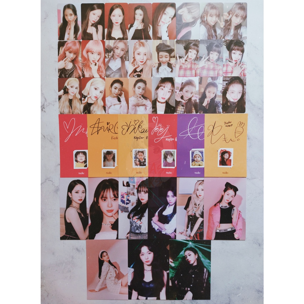 (READY) KEP1ER - FIRST IMPACT BABY PHOTOCARD POSTCARD BENEFIT KTOWN