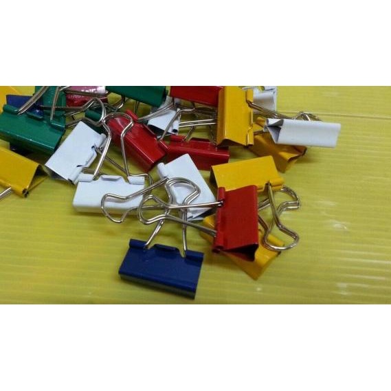 

❃ Joyko Binder Clip Warna No. 155 (1 Drum Isi 24 Pcs) ♗