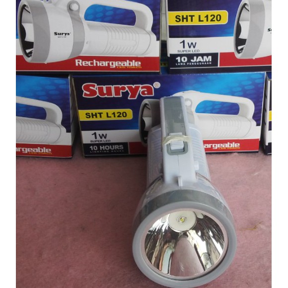lampu senter SURYA LED