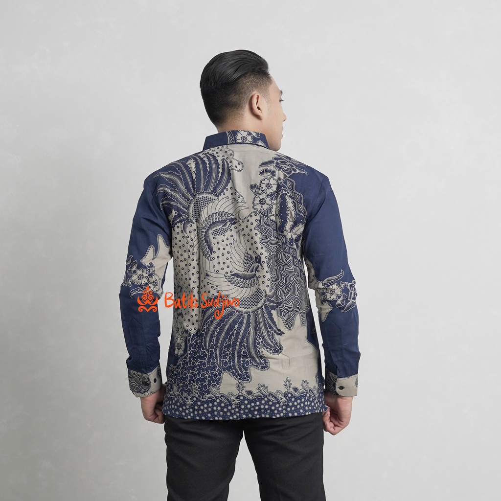 Baju Batik  Lengan Panjang Furing Premium 1070