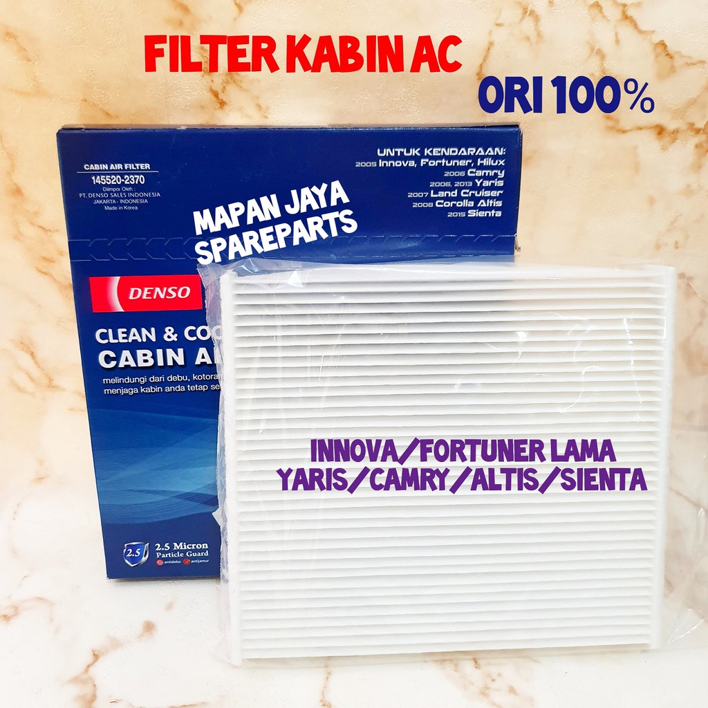 DENSO FILTER AC - INNOVA / FORTUNER / YARIS / VIOS / ALTIS / SIENTA