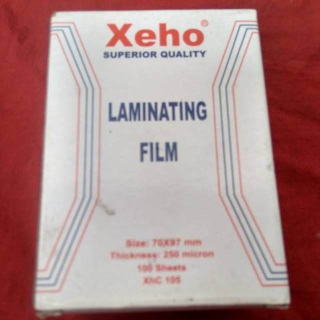 

Xeho.plastic laminating film size.70x97mm