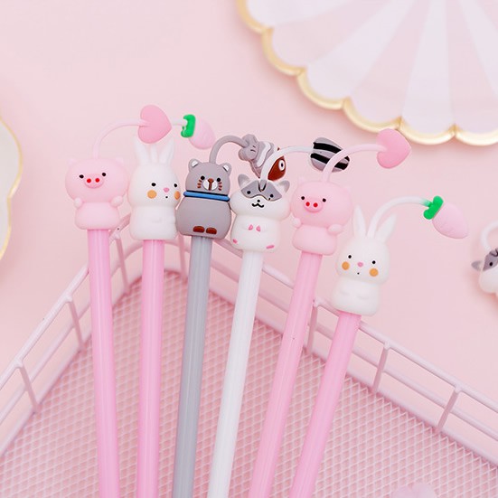 

Pulpen Gel Karakter Cute Animal Antena