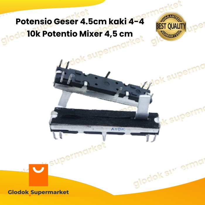 Potensio Geser 4.5cm kaki 4-4 10k Potentio Mixer 4,5 cm