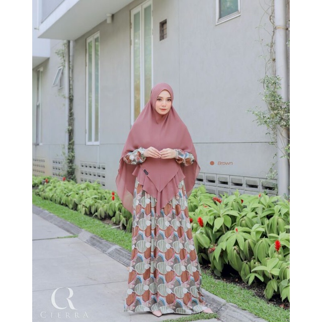 Clarissa Dress By Cierra - Gamis Only gamis katun gamis motif