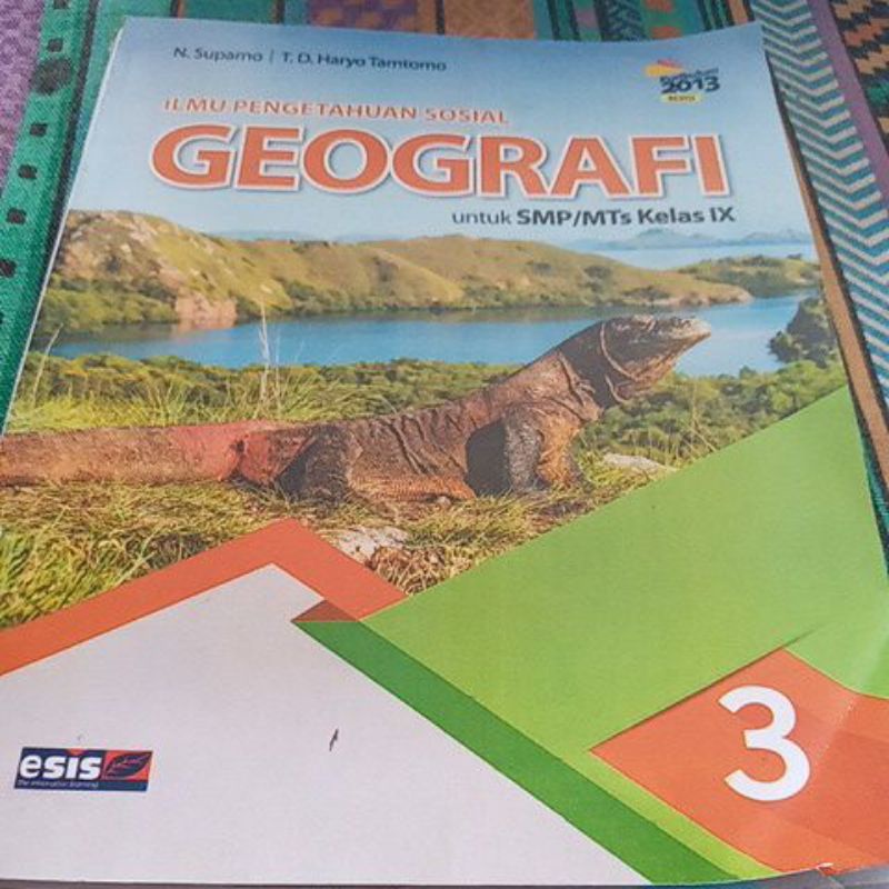 buku IPS Geografi untuk smp/ MTS kelas 9