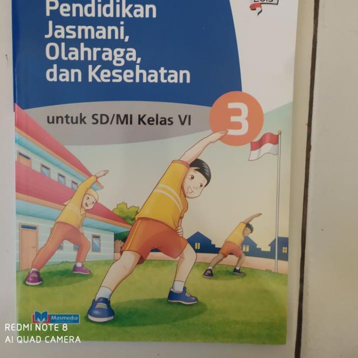 Barang Pilihan.. Buku PJOK SD kelas 4-6 Masmedia