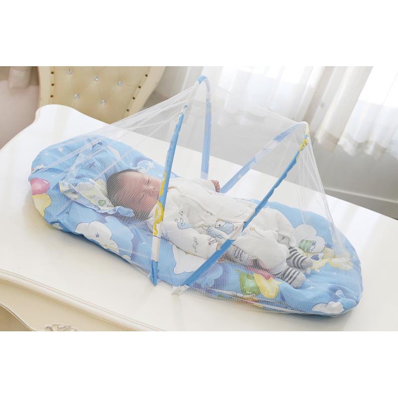 1234OS - Kasur Lipat Kelambu Bayi / kasur Kelambu set / tempat tidur bayi beserta kelambu EKONOMIS &amp; PRAKTIS