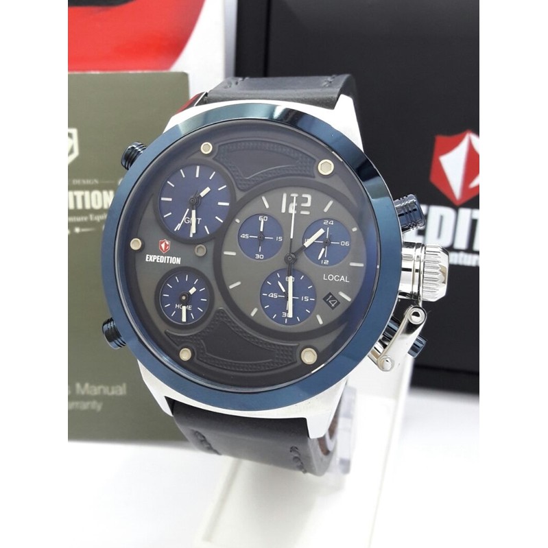 Jam Tangan Pria Alexandre Christie AC 6396 MT BESVBE Original Kulit