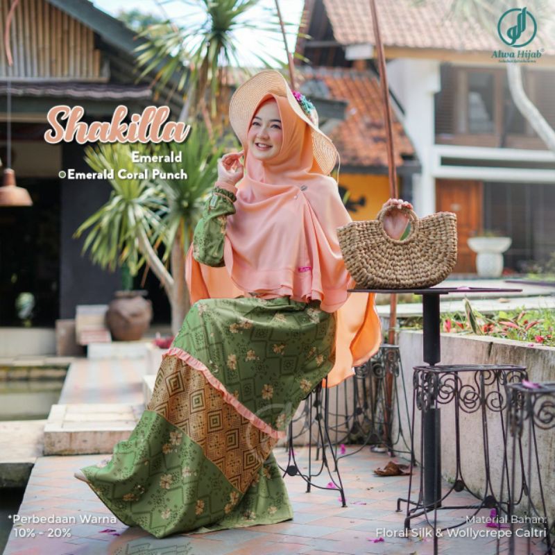 GAMIS SET SHAKILLA ORI BY ALWA HIJAB