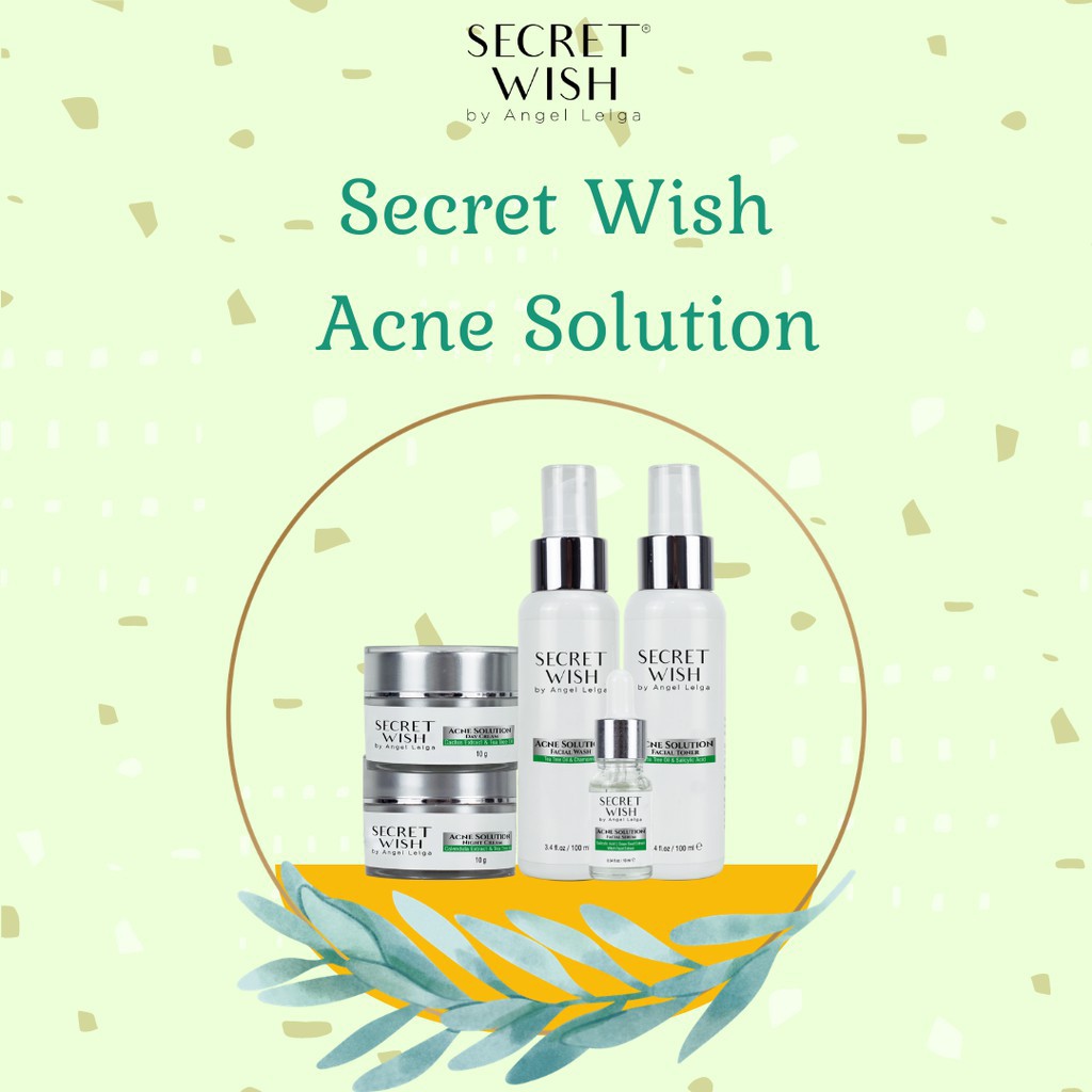 Secret Wish by Angel Lelga Acne Solution | Acne Prone Skin | Oily Skin