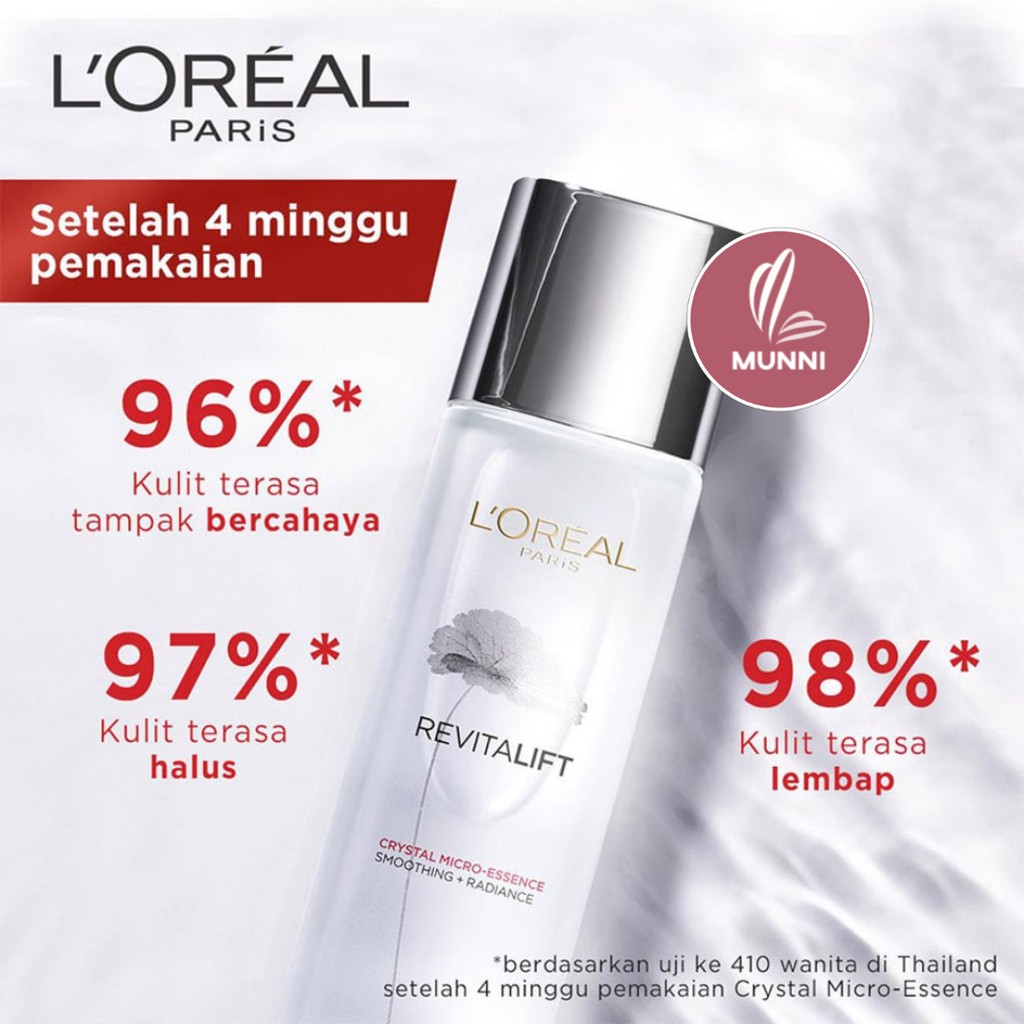 L'Oreal Paris Revitalift Crystal Micro Essence Water Serum Skin Care - Loreal Paris 65 ml