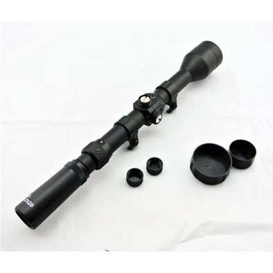 Rifle Scope/Teleskop Senapan Tasco Zoom 3-7X28 Duplex (Body Aluminium Alloy)