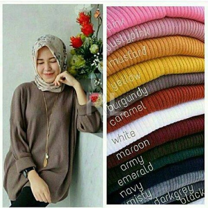 Baju Rajut Wanita Fashion Vi Jumbo Bata Coksu Tosca Bhn Baju Rajut Wanita Fashion Vi Jumbo Bata Coksu Tosca Bhn