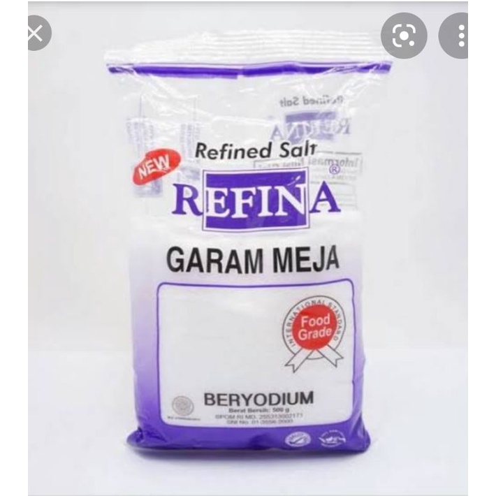 

Garam Meja 250gr Refina