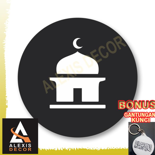 

Promo papan tanda logo mushola - Hitam Keren