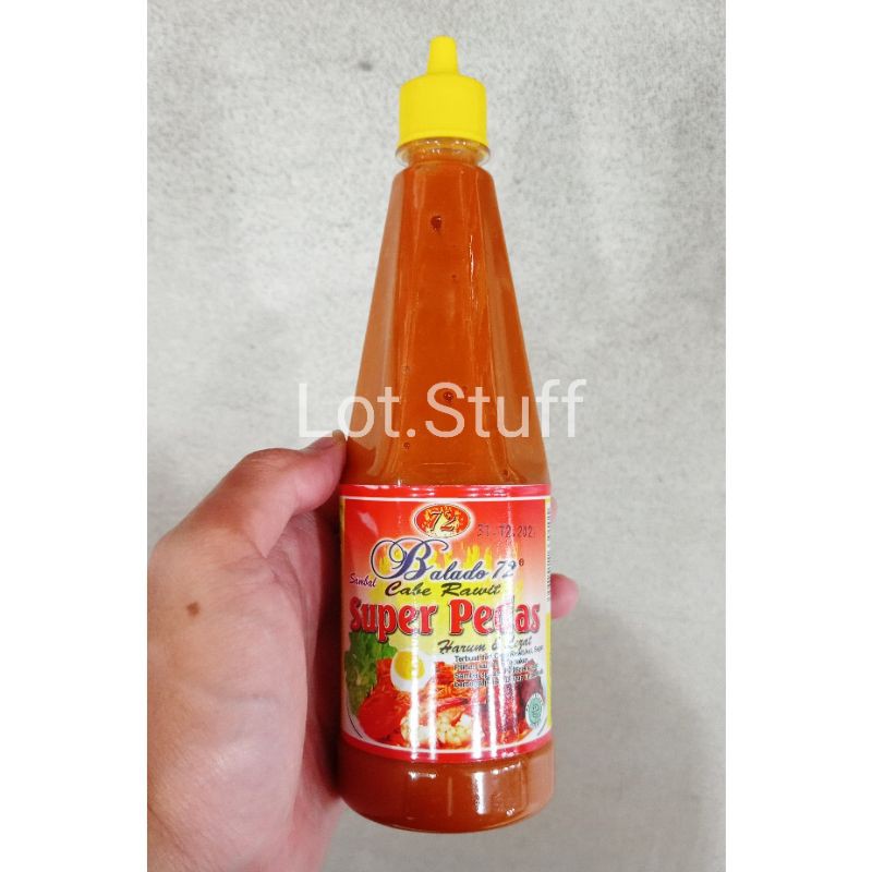 

Sambal Balado Super Pedas Kaisar 72 Khas Pontianak~Sambal Cabe Asli